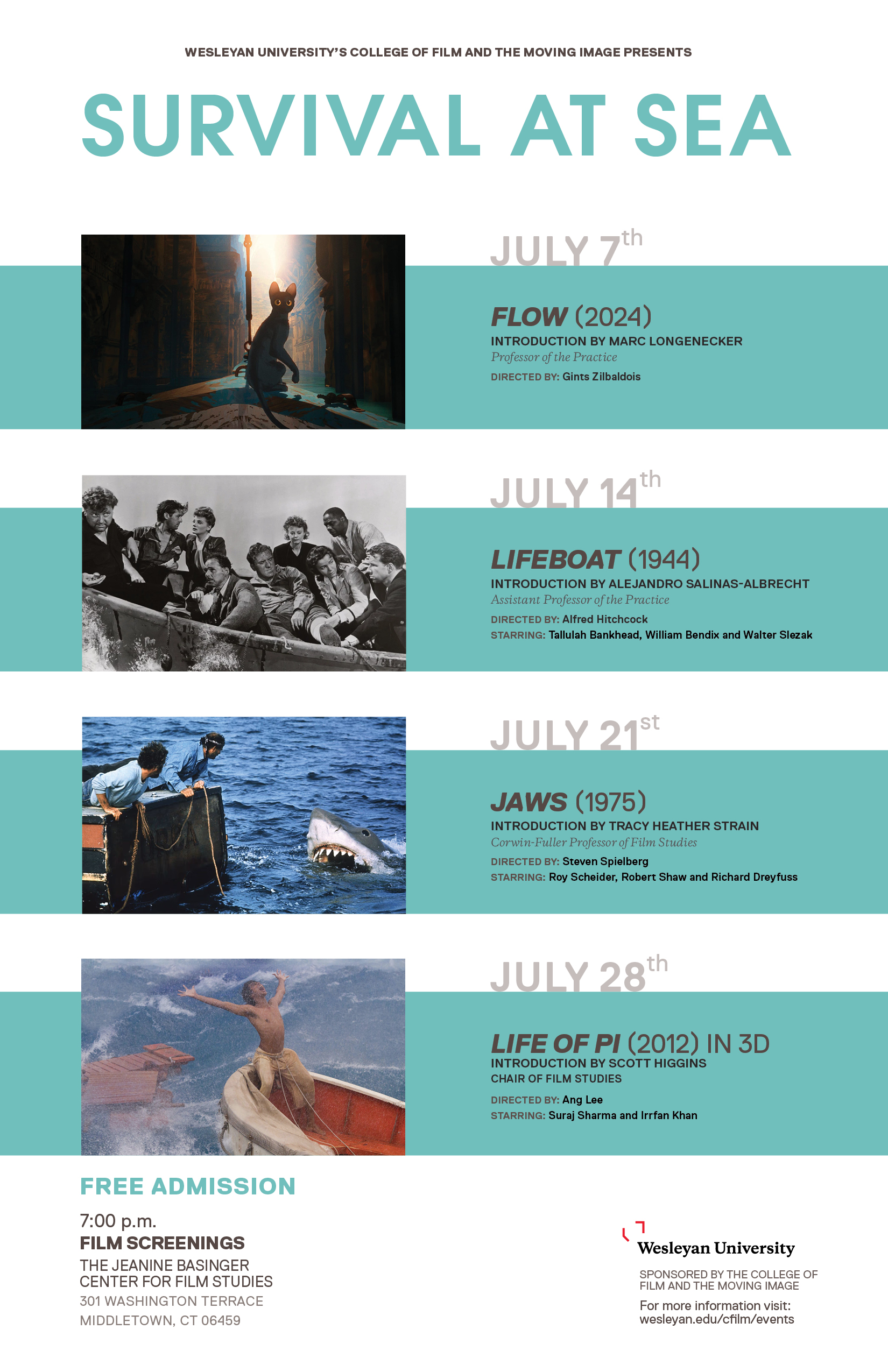 Summer Film Series 2026 Poster